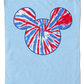 Mickey Mouse Red White And Blue Tie Dye Disney T-Shirt