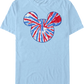 Mickey Mouse Red White And Blue Tie Dye Disney T-Shirt