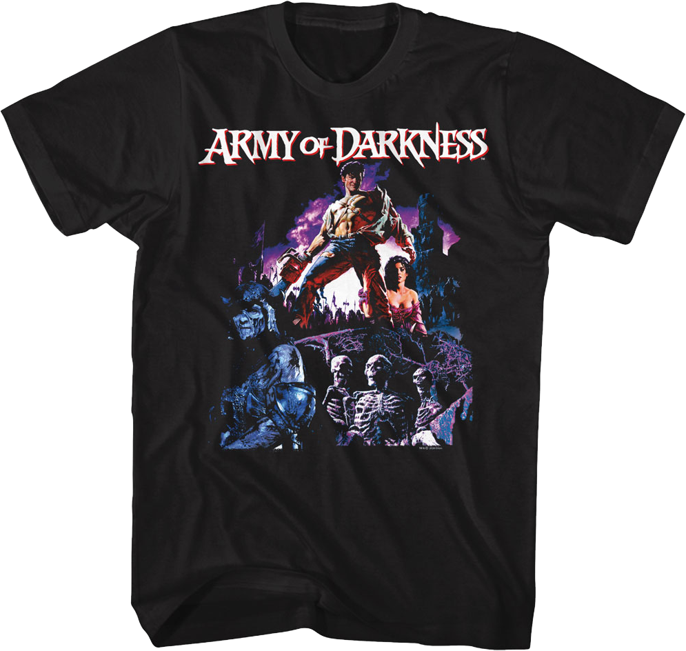 Middle Ages Poster Army Of Darkness T-Shirt