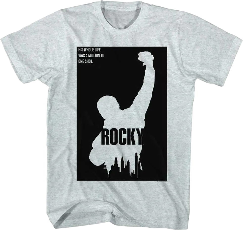 Million To One Shot Silhouette Rocky T-Shirt