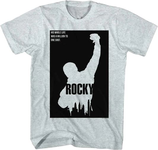 Million To One Shot Silhouette Rocky T-Shirt