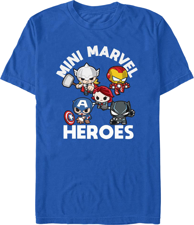 Mini Marvel Heroes T-Shirt