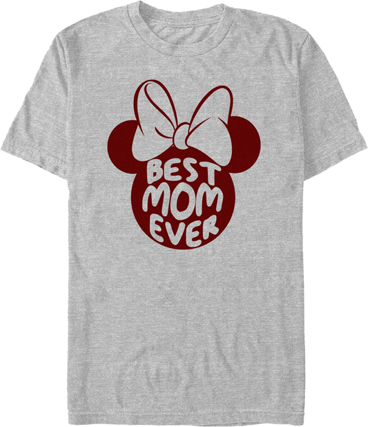 Minnie Mouse Best Mom Ever Disney T-Shirt
