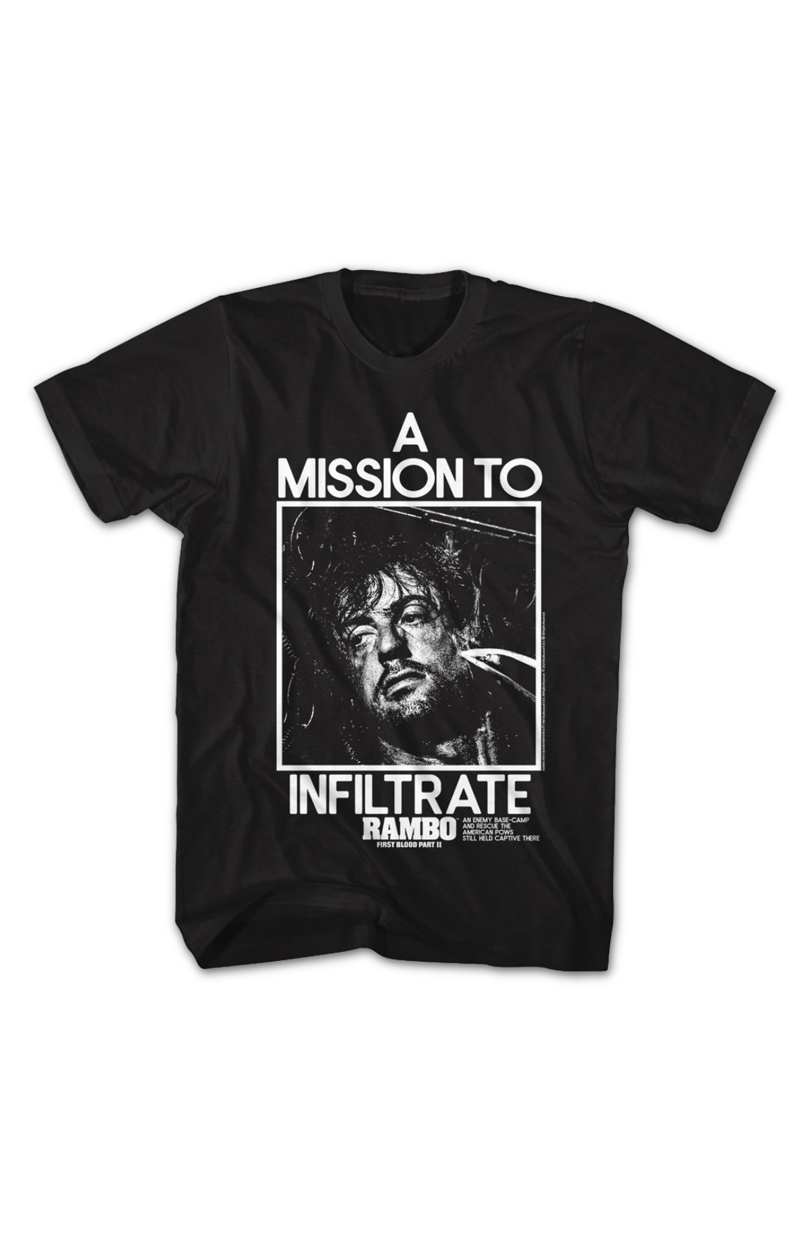 Mission To Infiltrate Rambo T-Shirt