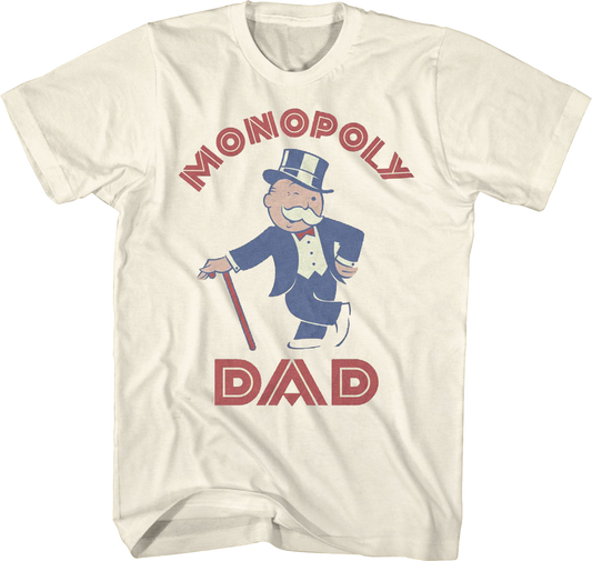 Monopoly Dad Rich Uncle Pennybags Monopoly T-Shirt