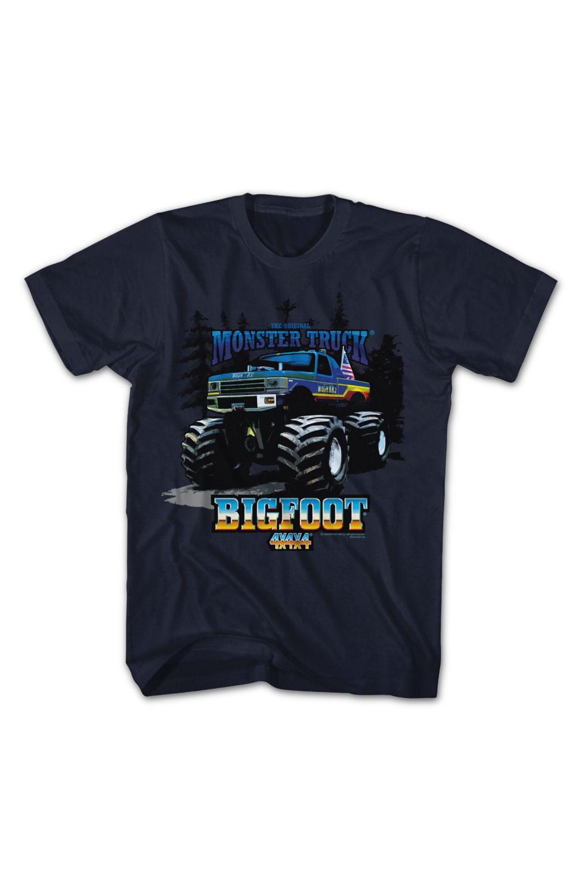 Monster Truck Wilderness Bigfoot T-Shirt