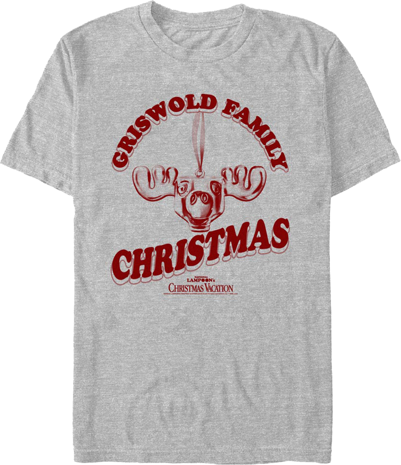 Moose Ornament Griswold Family Christmas Vacation T-Shirt