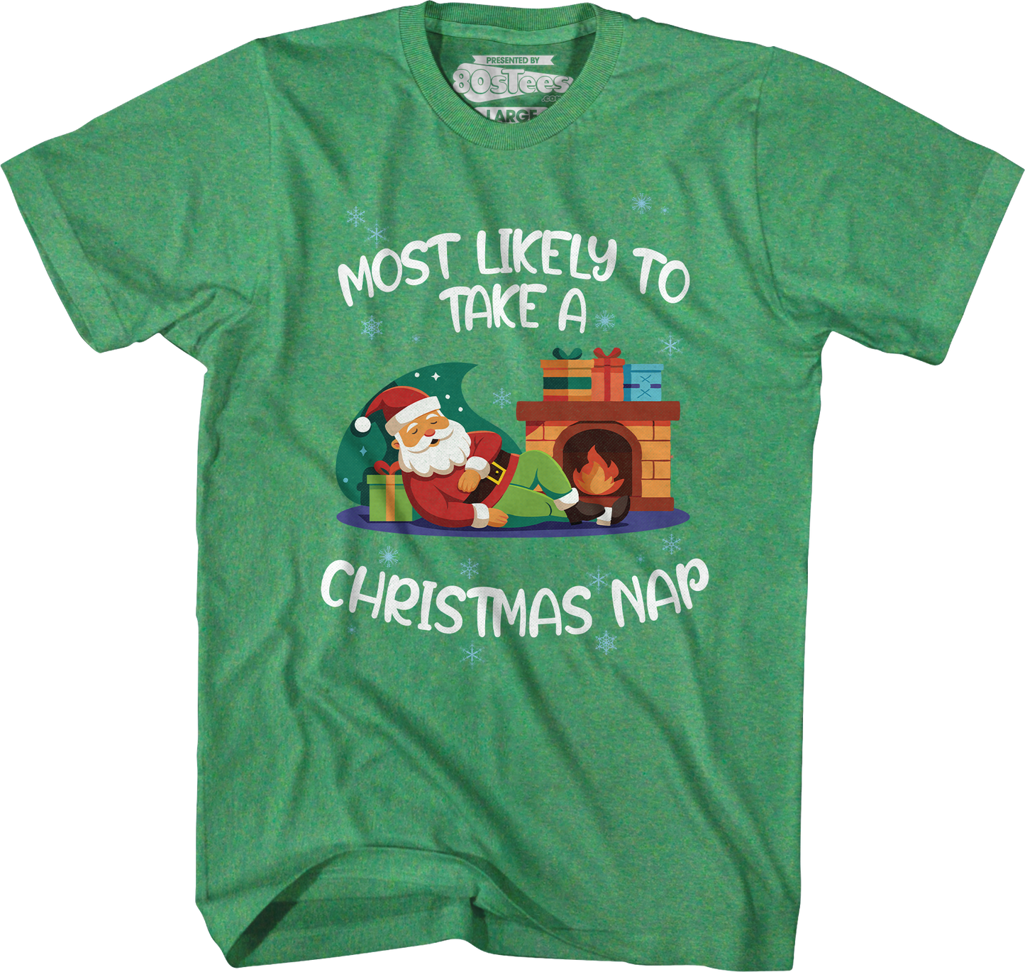 Most Likely To Take A Christmas Nap T-Shirt