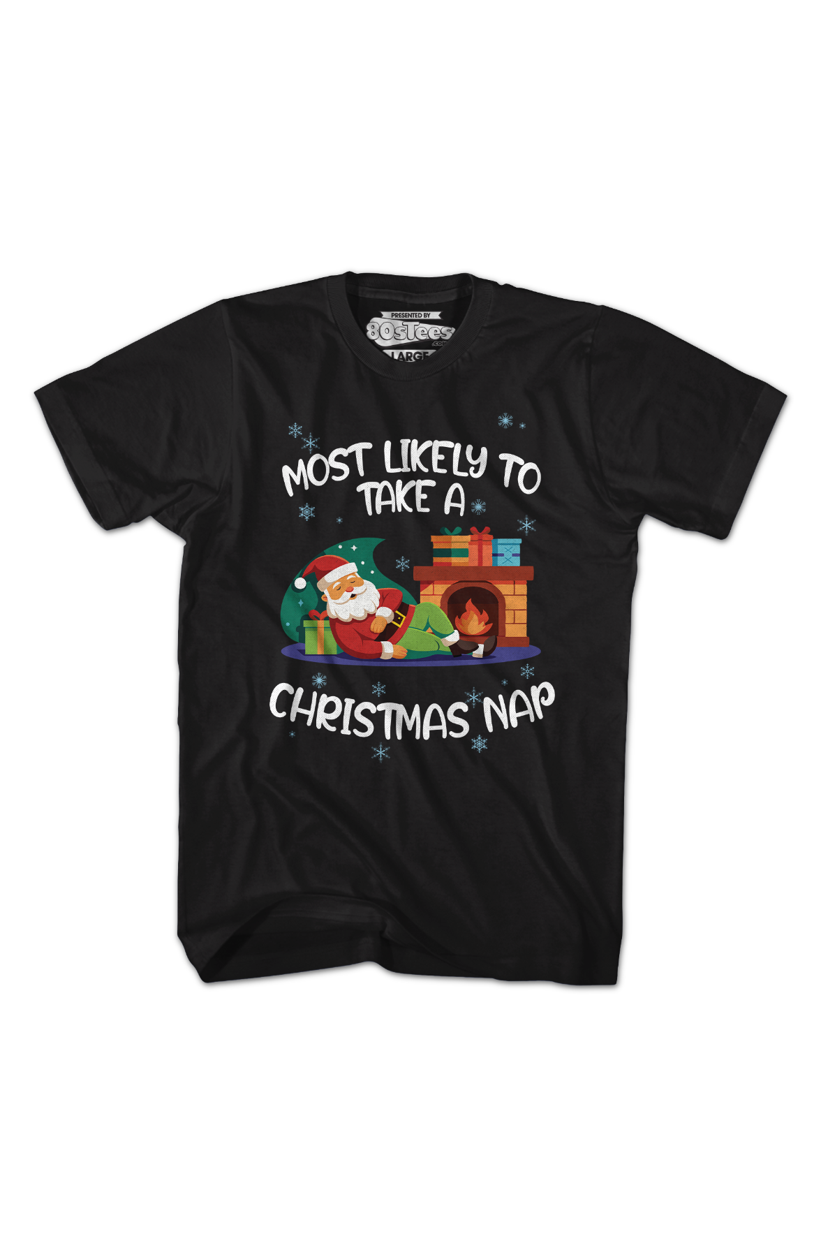 Most Likely To Take A Christmas Nap T-Shirt