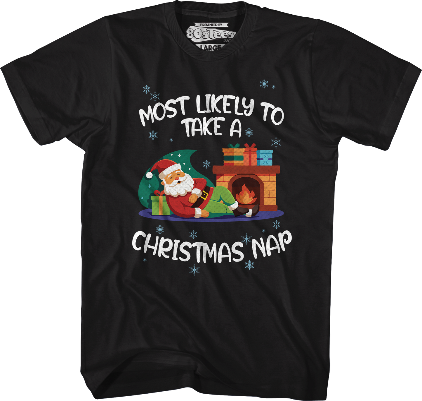 Most Likely To Take A Christmas Nap T-Shirt