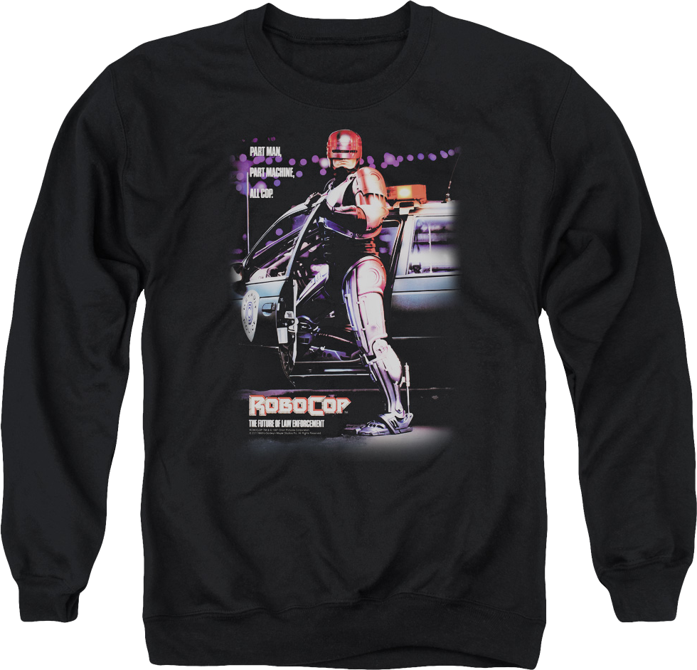 Movie Poster Robocop Sweatshirt