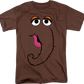 Mr. Snuffleupagus Face Sesame Street T-Shirt