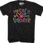 My Cat Is My Valentine T-Shirt