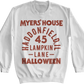 Myers' House Halloween Sweatshirt