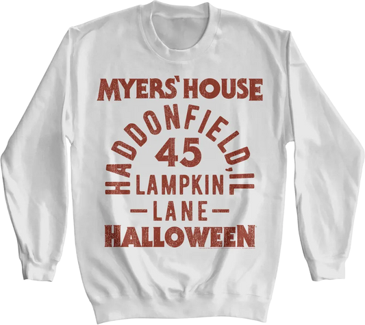 Myers' House Halloween Sweatshirt