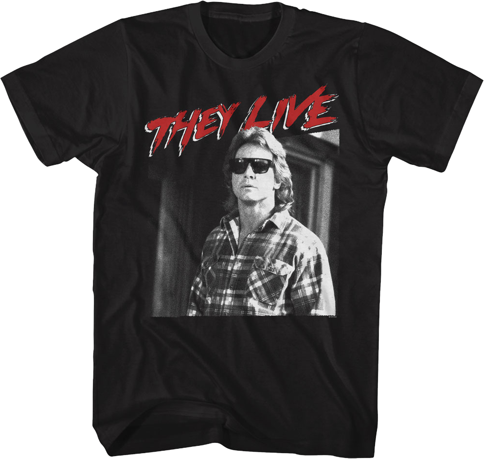 Nada Sunglasses They Live T-Shirt