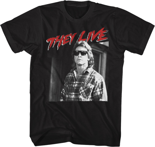 Nada Sunglasses They Live T-Shirt