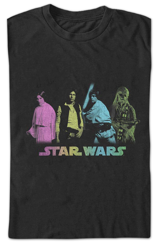 Neon Heroes Star Wars T-Shirt