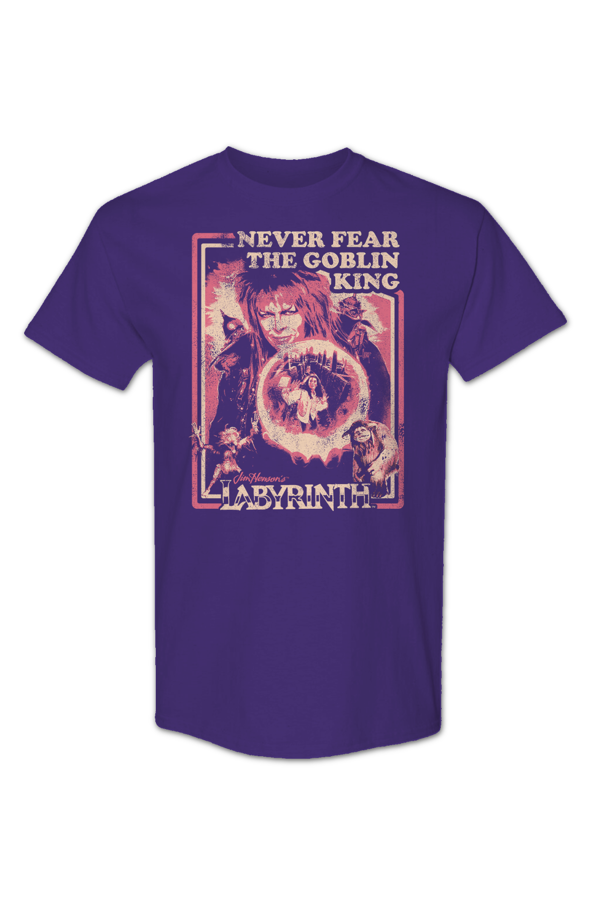 Never Fear The Goblin King Labyrinth T-Shirt