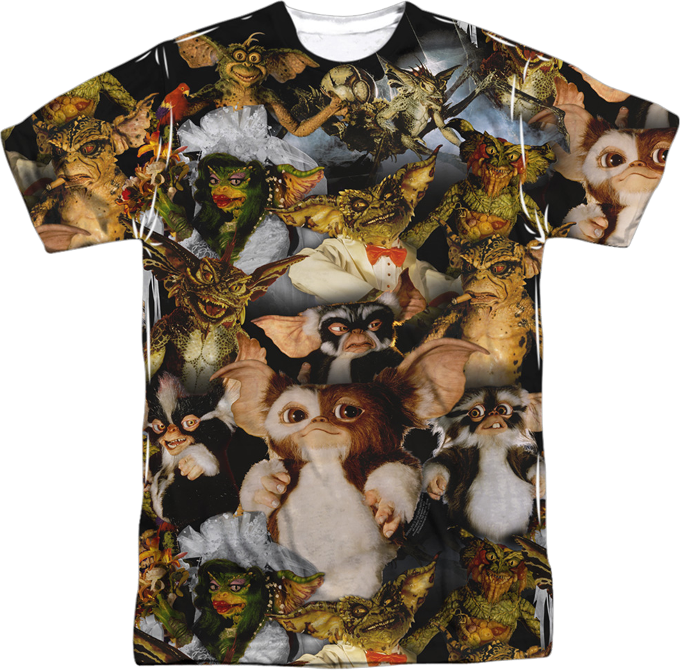 New Batch Collage Gremlins T-Shirt