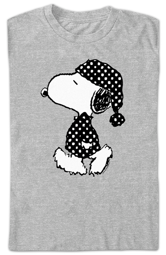 Nighttime Snoopy Peanuts T-Shirt
