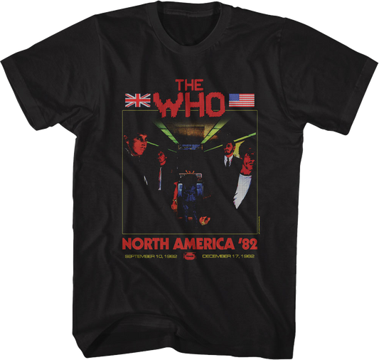 North America '82 Tour The Who T-Shirt