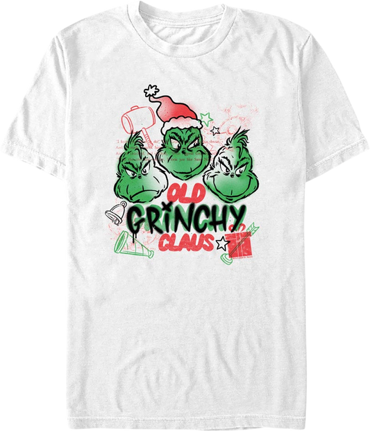 Old Grinchy Claus Dr. Seuss T-Shirt