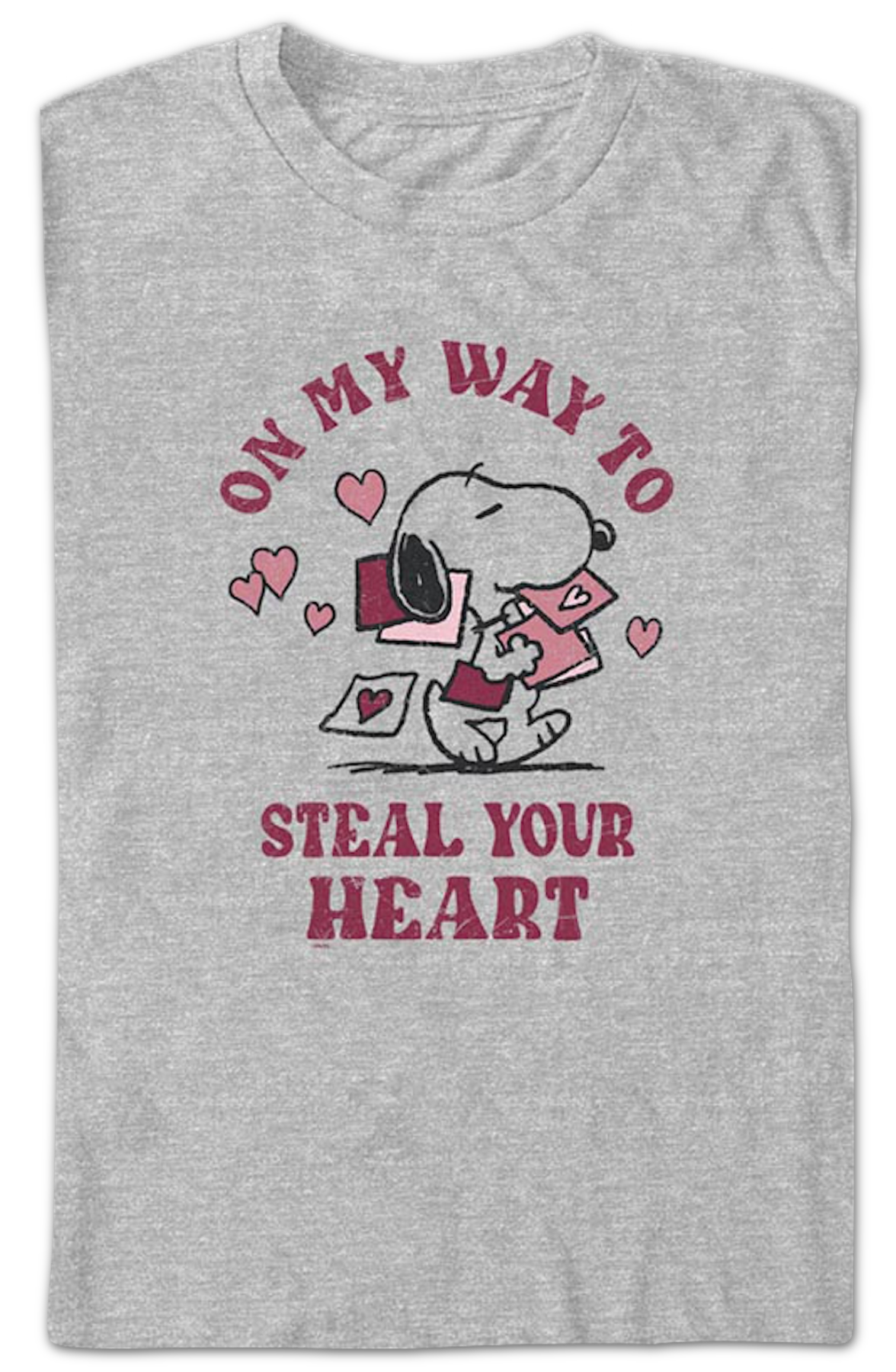 On My Way To Steal Your Heart Peanuts T-Shirt