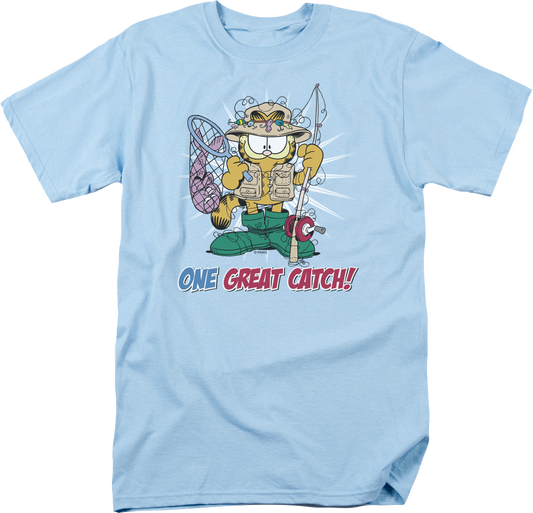One Great Catch Garfield T-Shirt