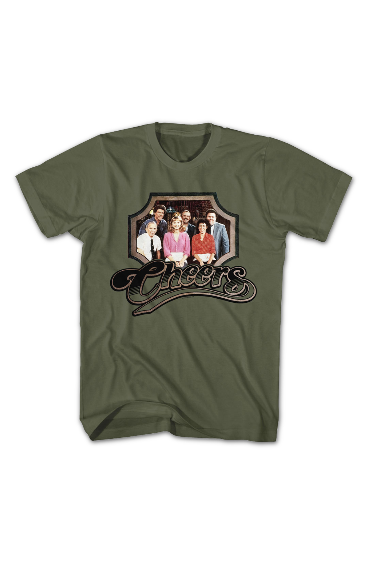 Original Cast Frame Cheers T-Shirt