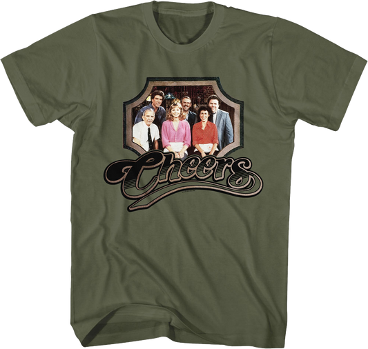 Original Cast Frame Cheers T-Shirt