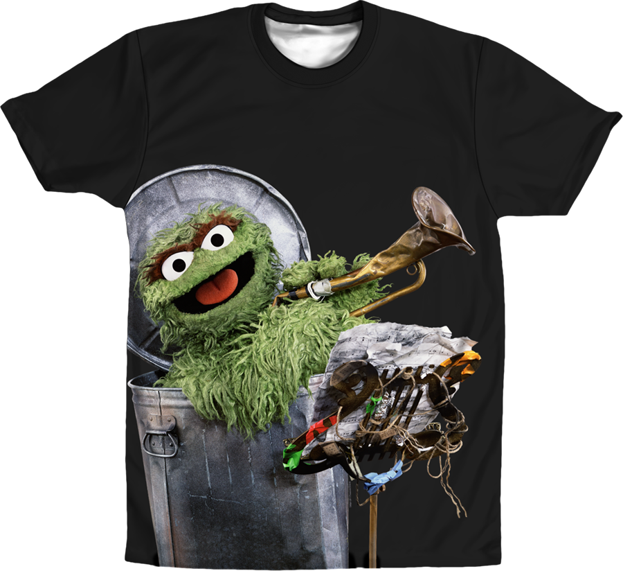 Oscar's Trashy Songs Sesame Street T-Shirt