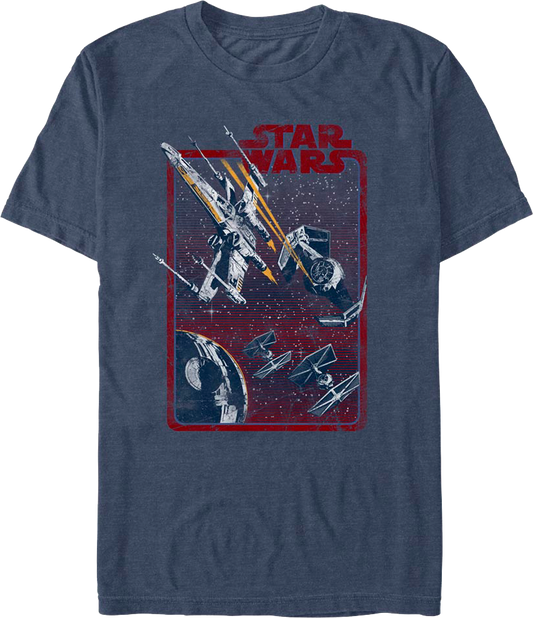 Outer Space Chase Star Wars T-Shirt