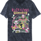 Panel Collage Killer Klowns From Outer Space Mineral Wash T-Shirt