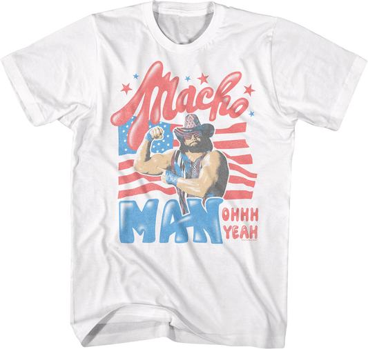 Patriotic Macho Man Randy Savage T-Shirt
