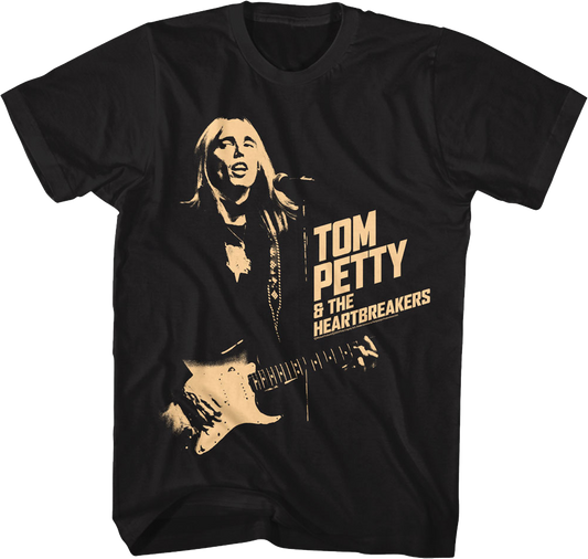 Monochrome Tom Petty & The Heartbreakers T-Shirt