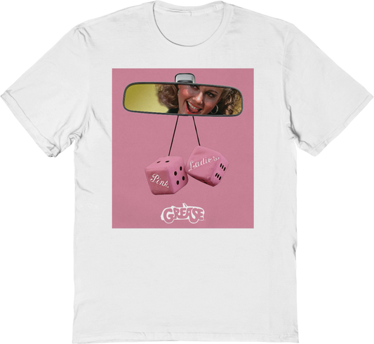 Pink Ladies Mirror Dice Grease T-Shirt