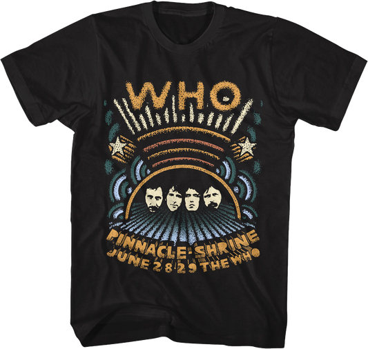 Pinnacle-Shrine Concert The Who T-Shirt