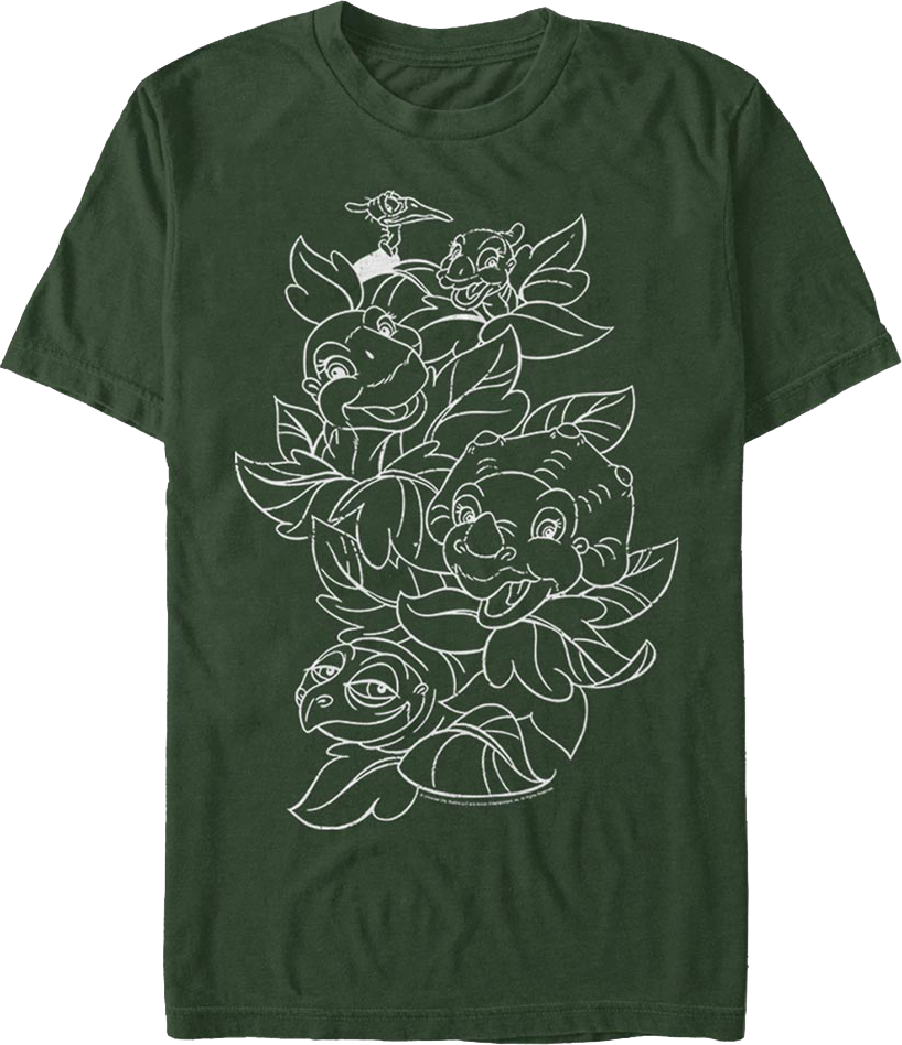 Plant Life Land Before Time T-Shirt