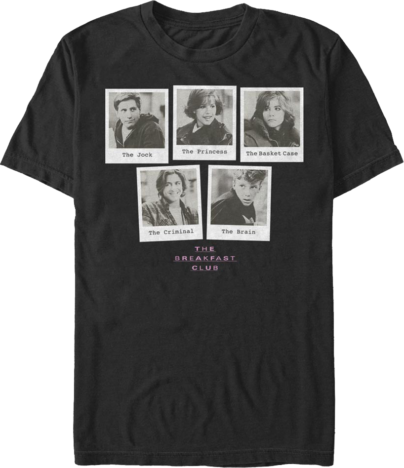 Polaroids Breakfast Club T-Shirt