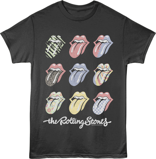 Pop Art Tongues Rolling Stones T-Shirt