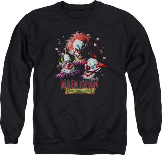 Popcorn Killer Klowns From Outer Space Sweatshirt