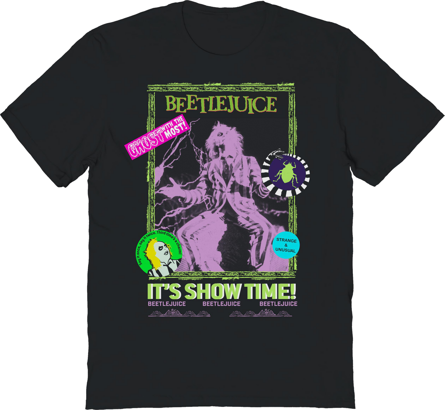 Poster Stickers Beetlejuice T-Shirt