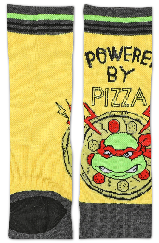 Powered By Pizza Teenage Mutant Ninja Turtles Socks