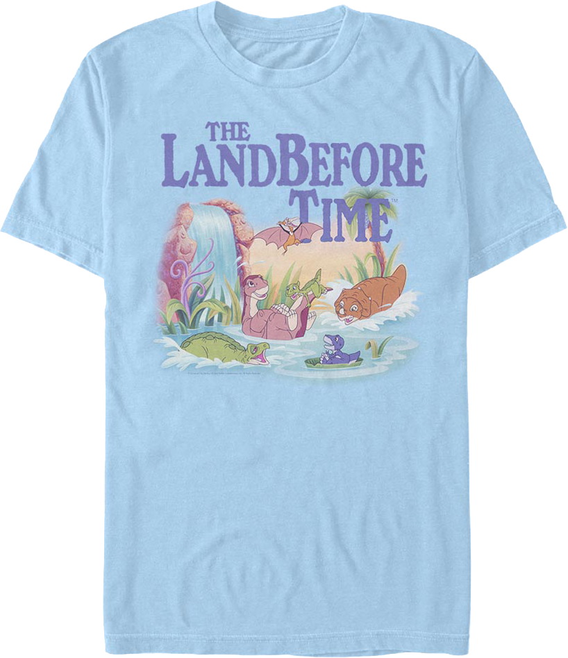 Prehistoric Splash Land Before Time T-Shirt