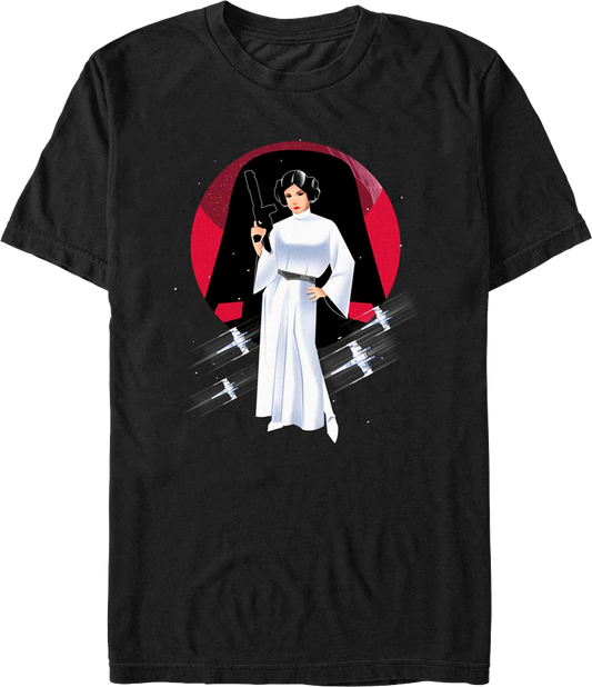 Princess Pose Star Wars T-Shirt