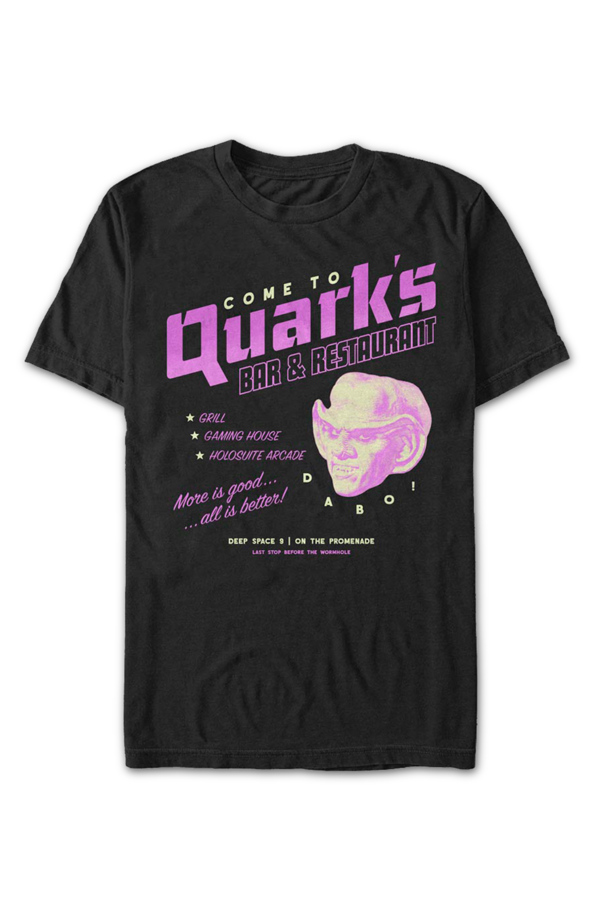 Quark's Bar & Restaurant Star Trek: Deep Space Nine T-Shirt