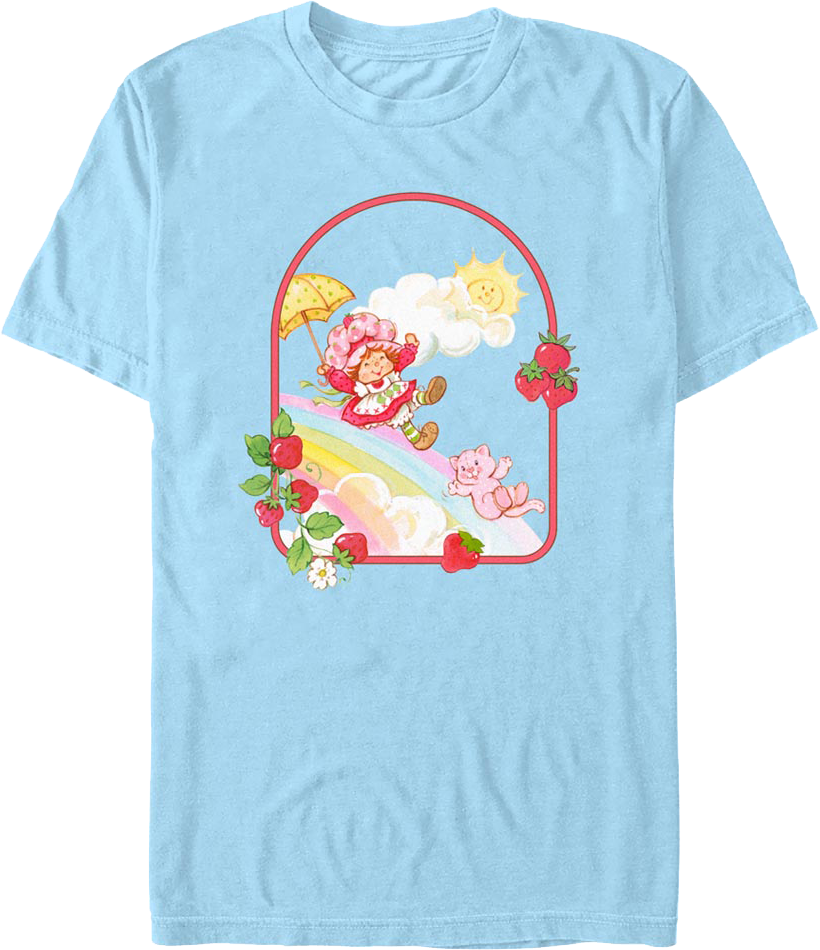 Rainbow Slide Strawberry Shortcake T-Shirt