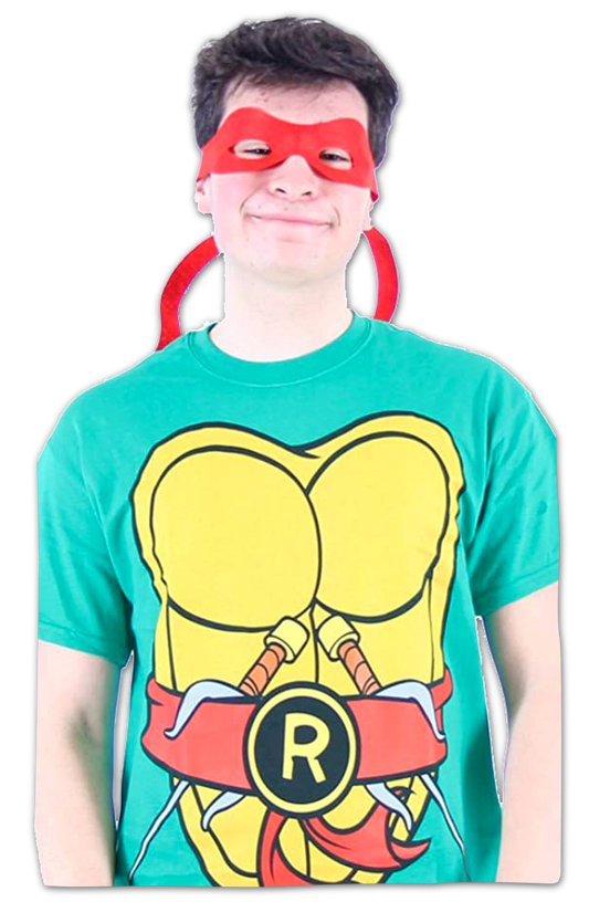 Raphael Costume Teenage Mutant Ninja Turtles T-Shirt