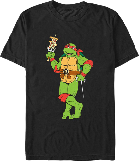 Raphael Pizza Slices Teenage Mutant Ninja Turtles T-Shirt